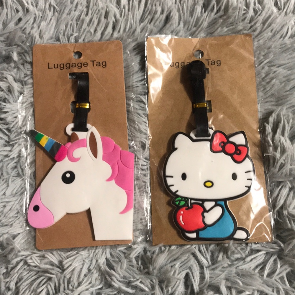 Cute luggage tags 🏷